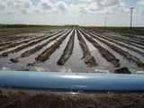 9" x 10 mil x 1320' polypipe lay-flat irrigation tubing